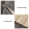 Herringbone chenille elegante decoración de sofá transpirable cubierta de sofá sin deslizamiento