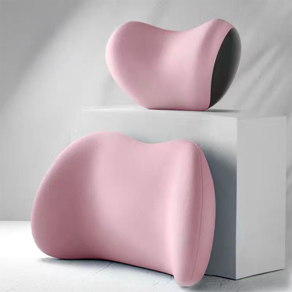 High-Density Memory Foam Neck & Back Support Car Pillow