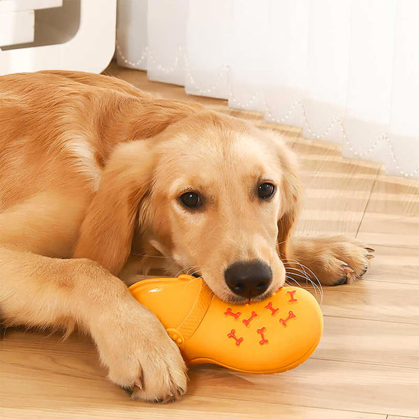 Lattice Slipper Squeaker Interactive Dureble Doghe Pleasing Dog giocattolo