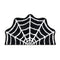 Tapis d'Halloween luxueux en faux cachemire - Tapis doux et effrayant en forme de toile d'araignée