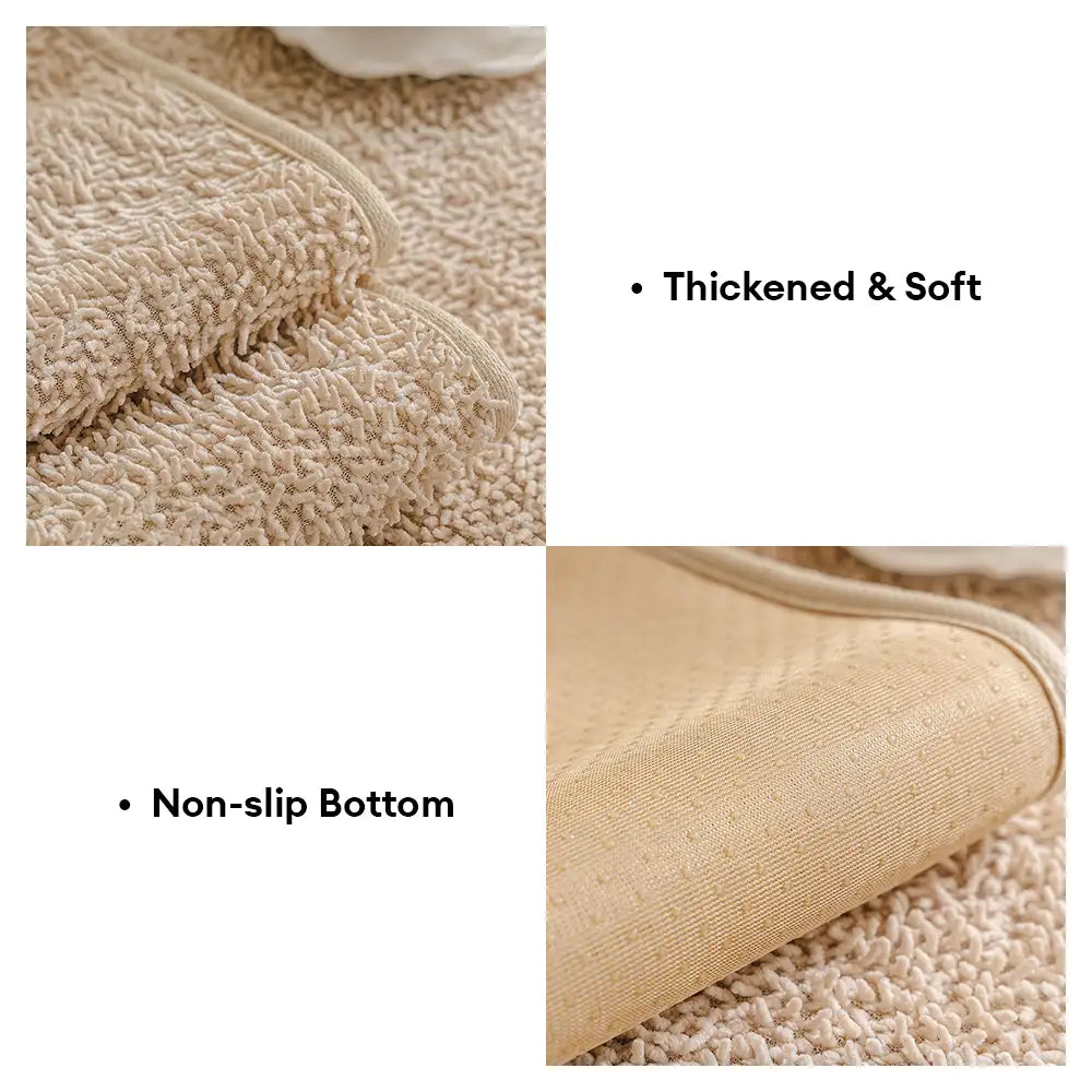 Luxury Long Plush Chenille All-Season Soft And Non-Slip Couch Cover For Muddy Paws