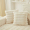 Modern Comfortable Faux Rabbit Fur Anti-Slip Couch Cover