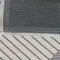 Moderner, minimalistischer Wohnzimmerteppich. Weicher und stilvoller Teppich