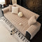 One-Piece Cozy Flannel Sofa Protection Non-Slip Couch Cover