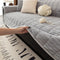 One-Piece Cozy Flannel Sofa Protection Non-Slip Couch Cover