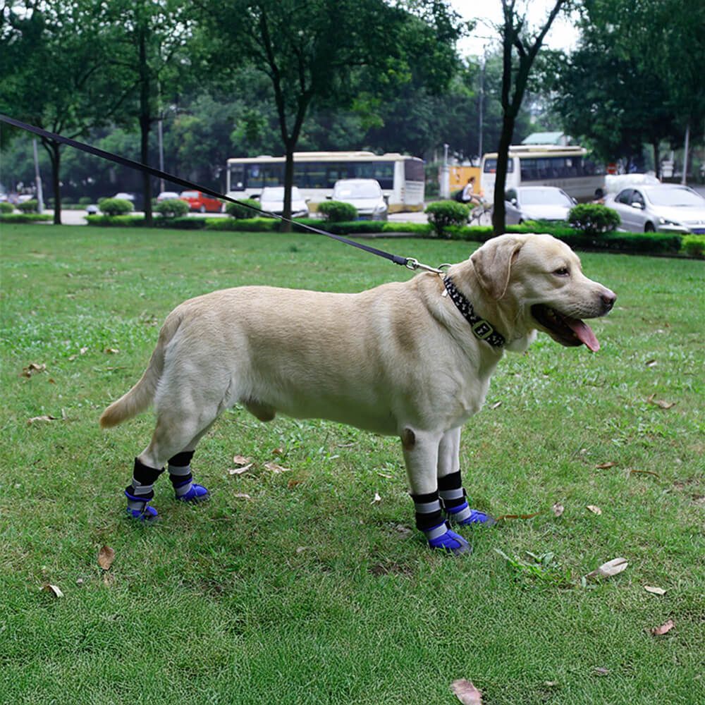 Outdoor Waterproof Warm Durable Reflective Dog Boots