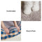 Oval Teddy Velvet Large Space Comfortable Deep Sleep Donut Dog Bed