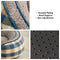 Oval Teddy Velvet Large Space Comfortable Deep Sleep Donut Dog Bed