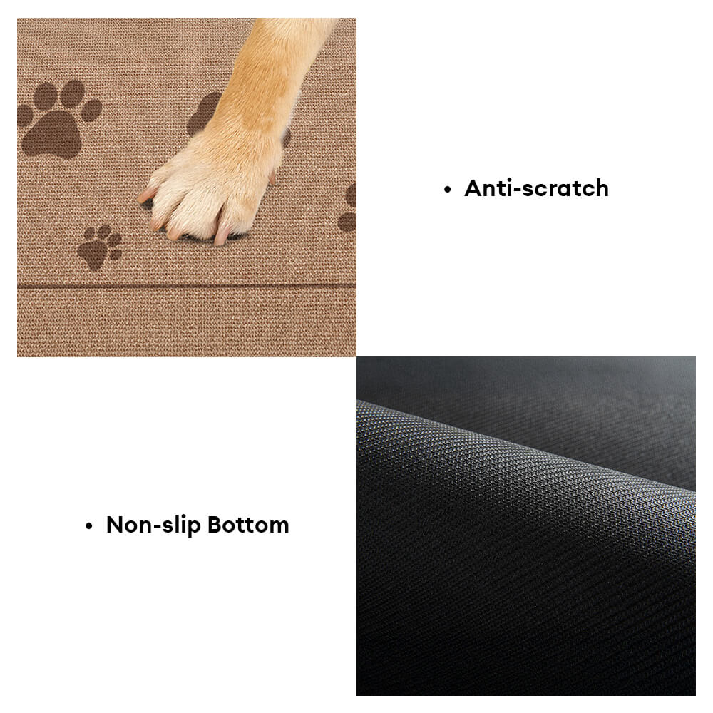 Pata & Alfombrilla absorbente antideslizante con diseño de hueso para perros y gatos