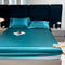 Pet-Friendly & Fur-Resistant Waterproof Satin Fitted Sheet Mattress Protector