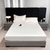 Pet-Friendly & Fur-Resistant Waterproof Satin Fitted Sheet Mattress Protector