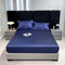 Pet-Friendly & Fur-Resistant Waterproof Satin Fitted Sheet Mattress Protector