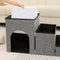 Portable Multi-Functional Foldable Dog Stairs with Storage and Condo