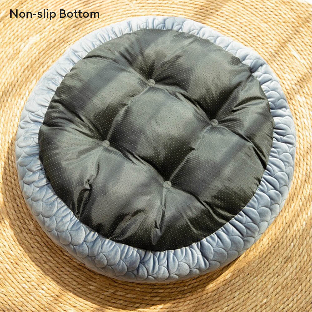 Round Warm Snuggle Nest Orthopedic Support Dog & Cat Bed