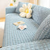 Square Bubble Seersucker Stretch Sofá Protector Magic Couch Cover