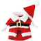 Stereoscopic Christmas Santa Claus Outfit Hat Cosplay Dog Costume