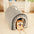 Striped Cave-Style Warm Deep Sleeping Snug Cat Cave Dog House