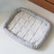 Stylish Striped Cooling Ice Silk Soft Dog & Cat Bed Mat
