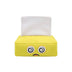 Tissue Box Shape Washable Squeaker Interactive Plush Dog Toy