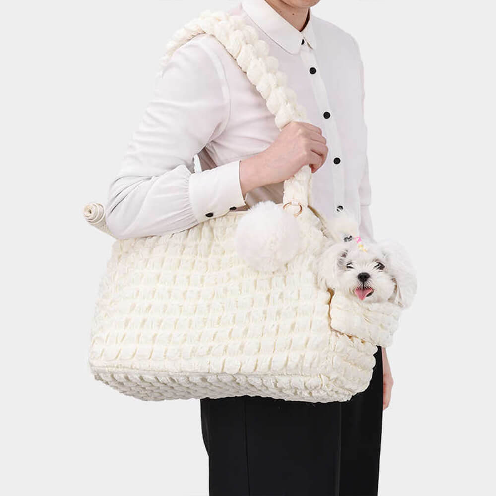 Sac à bandoulière tendance, confortable, léger, respirant et détachable pour animal de compagnie