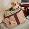 Vintage Breezy Outdoor Waterproof Large-Capacity Travel Pet Carrier Bag