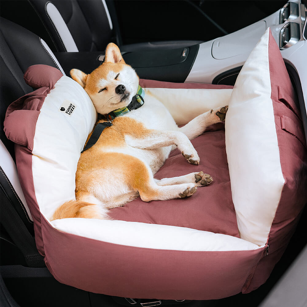 Lit de siège d'auto pour grand chien de sécurité de voyage série Fun Zootopia