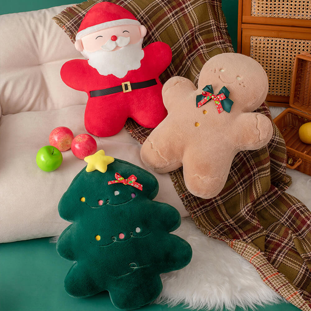 Christmas Multi-Functional Decorative Plush Doll Sofa Pillow