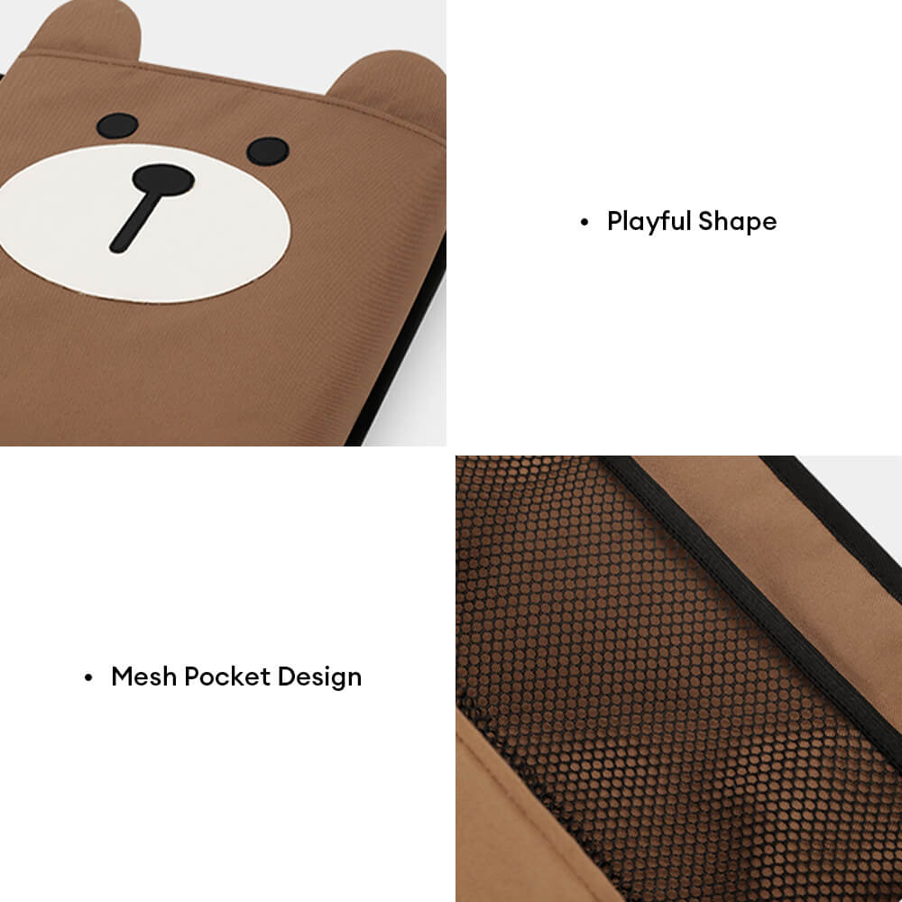 Cute Multifunctional Car Trunk Storage Bag – Keep Things Tidy with a Fun Touch
