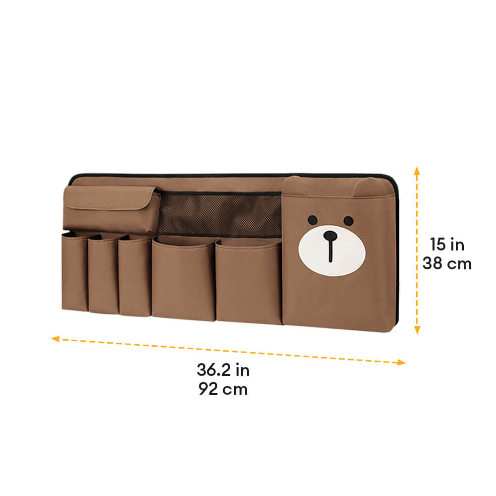 Cute Multifunctional Car Trunk Storage Bag – Keep Things Tidy with a Fun Touch