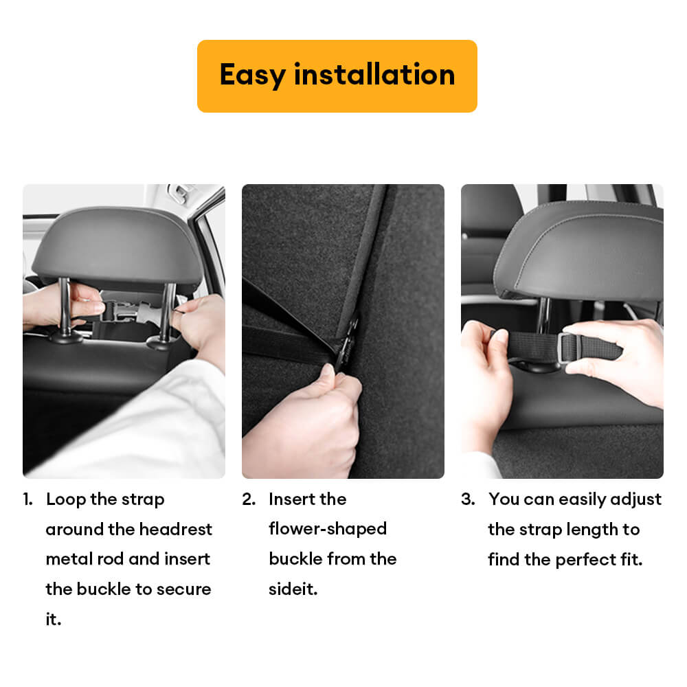 Cute Multifunctional Car Trunk Storage Bag – Keep Things Tidy with a Fun Touch