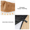Canapé-lit orthopédique double couche pour chien en flanelle de luxe