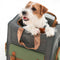 Backpack per trasporto per animali domestici esterni mozzafiato a doppio colore