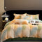 Elegante estilo europeo Velvet Velveto Antiestático de calidez Red de la cama