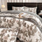 Elegante estilo europeo Velvet Velveto Antiestático de calidez Red de la cama
