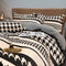 Elegante estilo europeo Velvet Velveto Antiestático de calidez Red de la cama