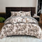 Elegante estilo europeo Velvet Velveto Antiestático de calidez Red de la cama