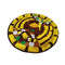 Honey Jar Shaped Squeaky Slow Feeder Dog Snuffle Mat