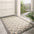 Modern Checkered Anti-Stain Non-Slip Front Door Mat for Muddy Dog Paws