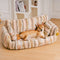 Nordic Fluffy Extra großes gemütliches Hunde- und Katzenschlafsofa