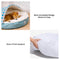 Cama redonda de sueño sreñan cama para perros cama nido de mascotas