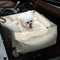 Thick and Soft Backrest Dog Car Seat Bed