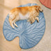 Manta de perro de forma de hoja