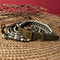 Collar de perros anti-Pull de cuero tejido a mano y set de correa