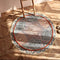 Hand-woven Cotton Linen Vintage Round Rug