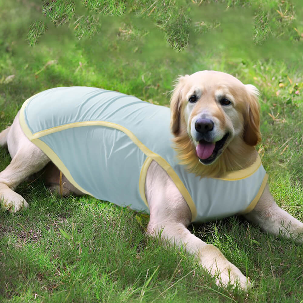 Ice Silk Cooling Dog Clothes Sunburn Protection Dog Vest