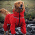 Gran chaqueta para perros al aire libre capa impermeable para perros ajustables para perros