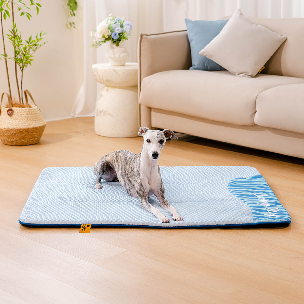 Large Washable Cooling Non-slip Dog Mat - Cooling Nap