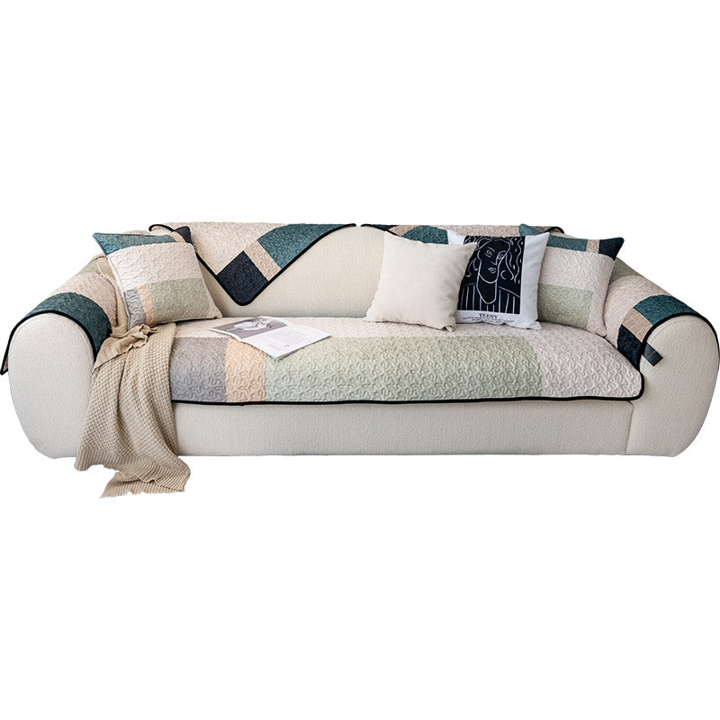 Leichter Luxus-Sofabezug aus Baumwolle, kratzfester Möbelschutz, Couchbezug