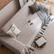 Light Luxury Nordic Chenille Sofa Anti-Scratch Multi-Purpose Trow Couch Couch Couch