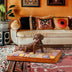 Moroccan Soporte completo Camilla de perros engrosado de almohada ortopédica